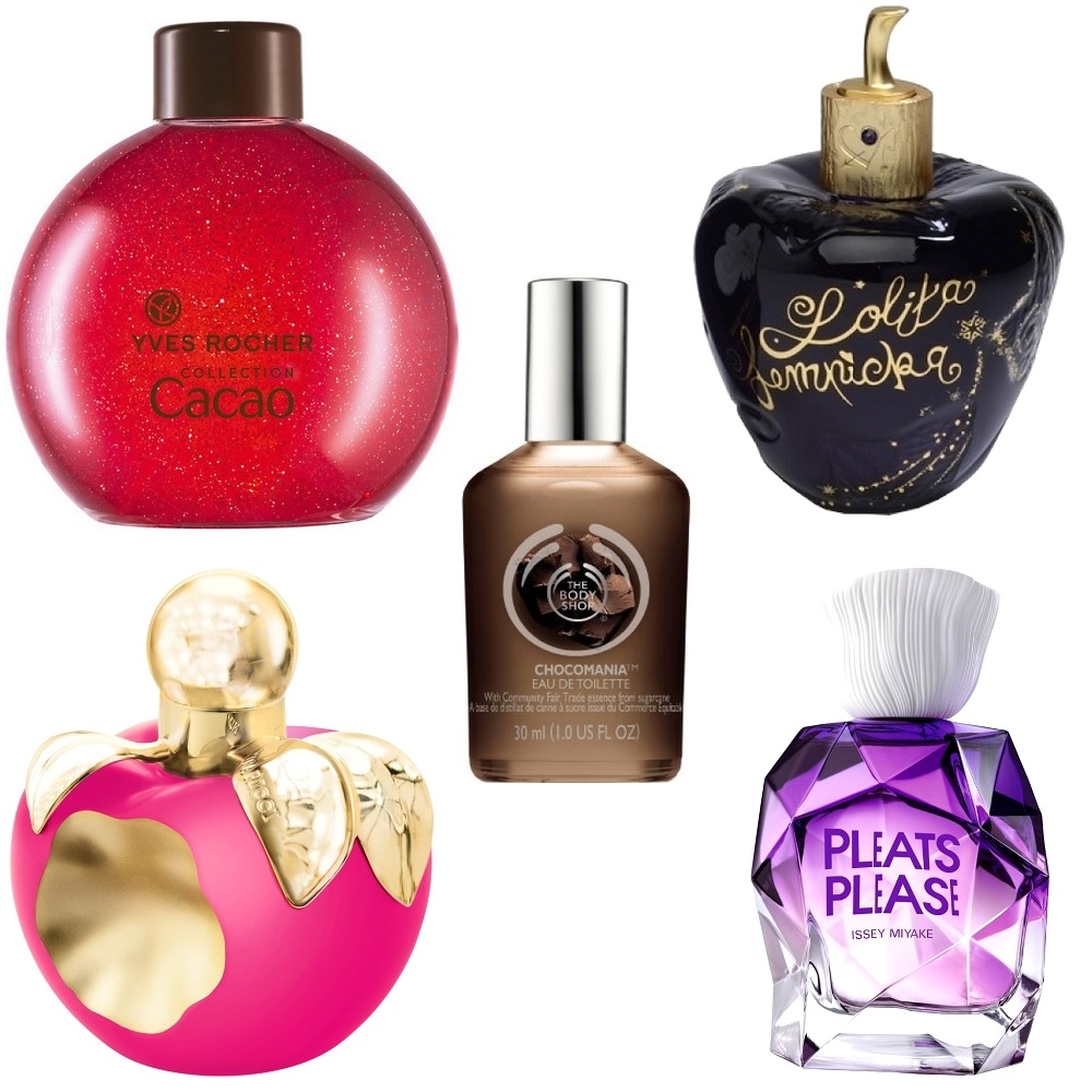 Festas com perfumes de gourmandise